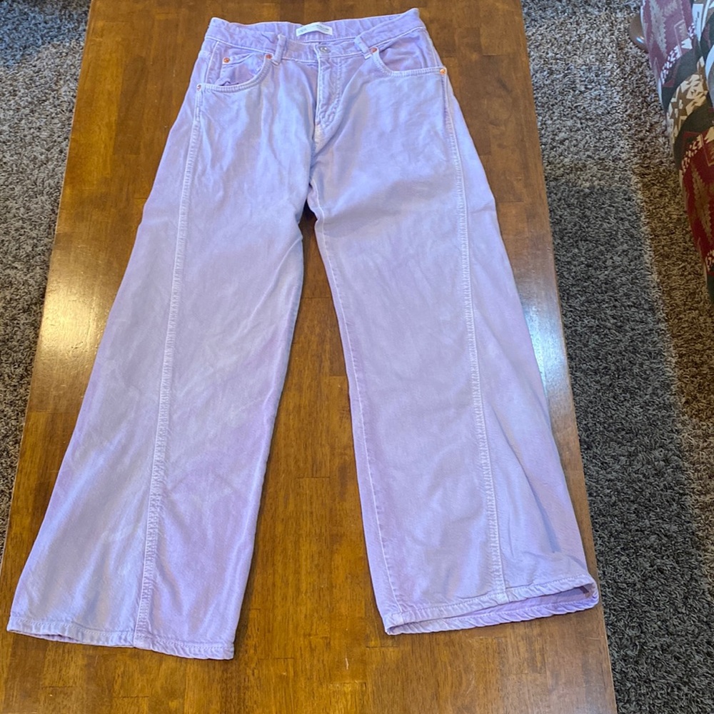 ZARA, Purple, Wide Leg, 13-14y, Worn lightly